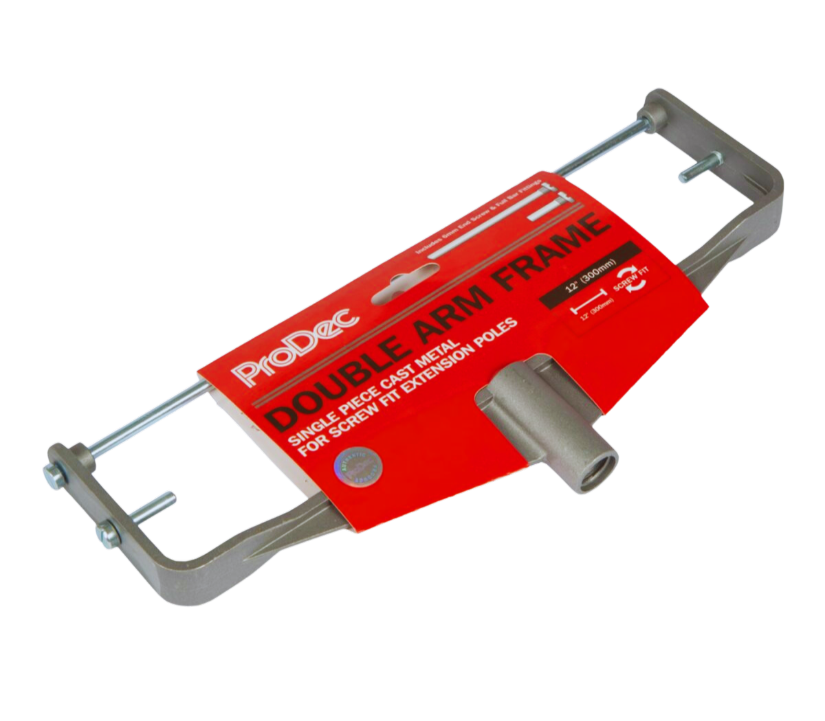 ProDec Cast Aluminium Double Arm Roller Frame - 12"