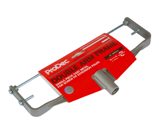 ProDec Cast Aluminium Double Arm Roller Frame - 12"