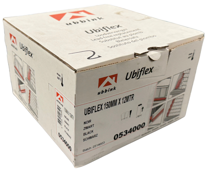 Ubiflex Lead-Free Flashing – 150mm × 12m (Black)