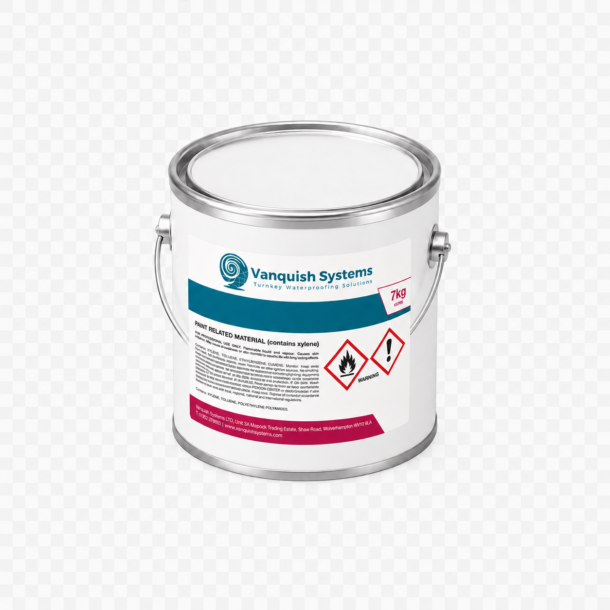 Vanquish Fibre PU – Fibre Reinforced Polyurethane Roof Coating (7kg)