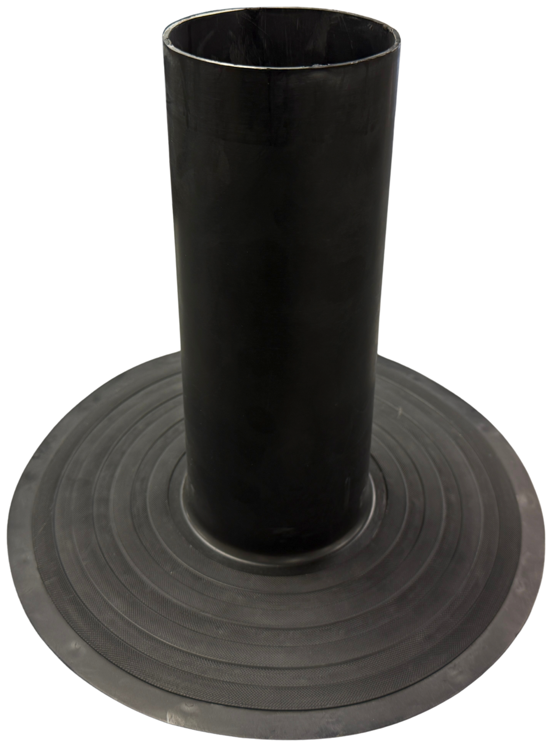 Roof vent used for flat roof ventilation within waterproofing systems