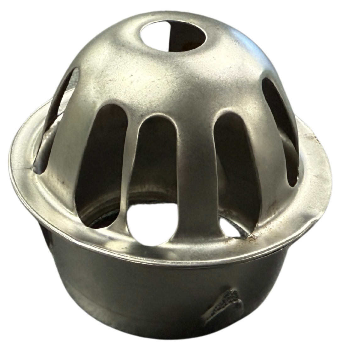 Stainless Steel Outlet Leaf Guard (50–110mm)