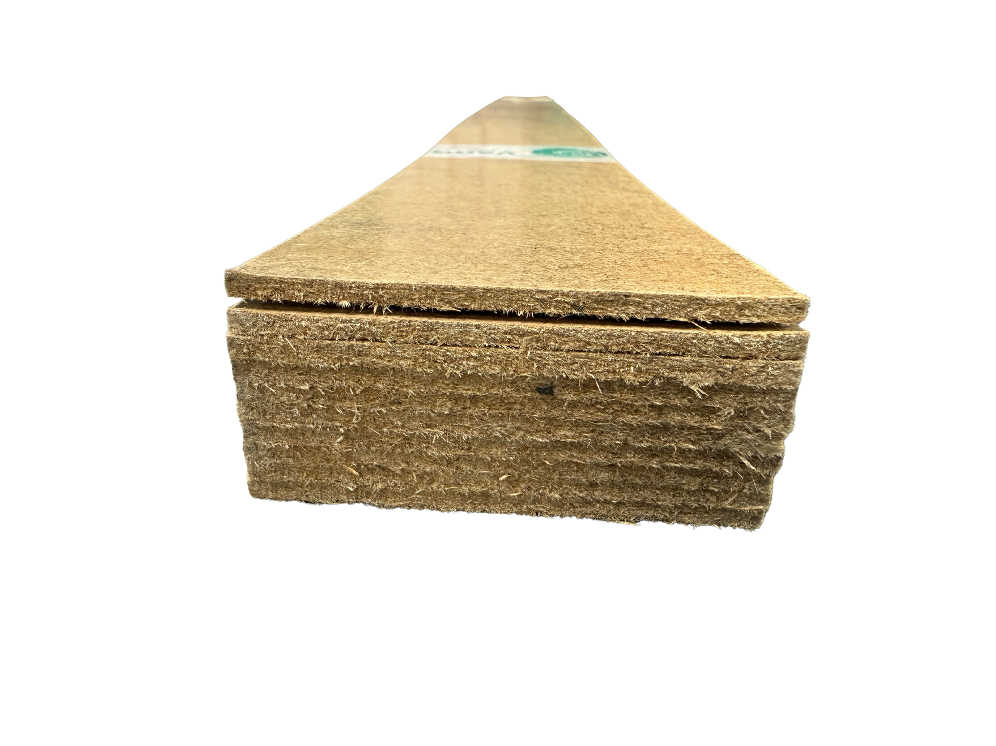 Hardboard drip former used at flat roof welted drips