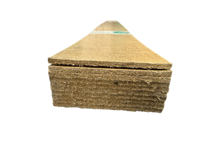 Hardboard drip former used at flat roof welted drips