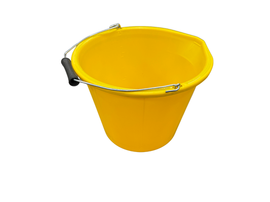 Builders Bucket – 13.5L (Yellow)