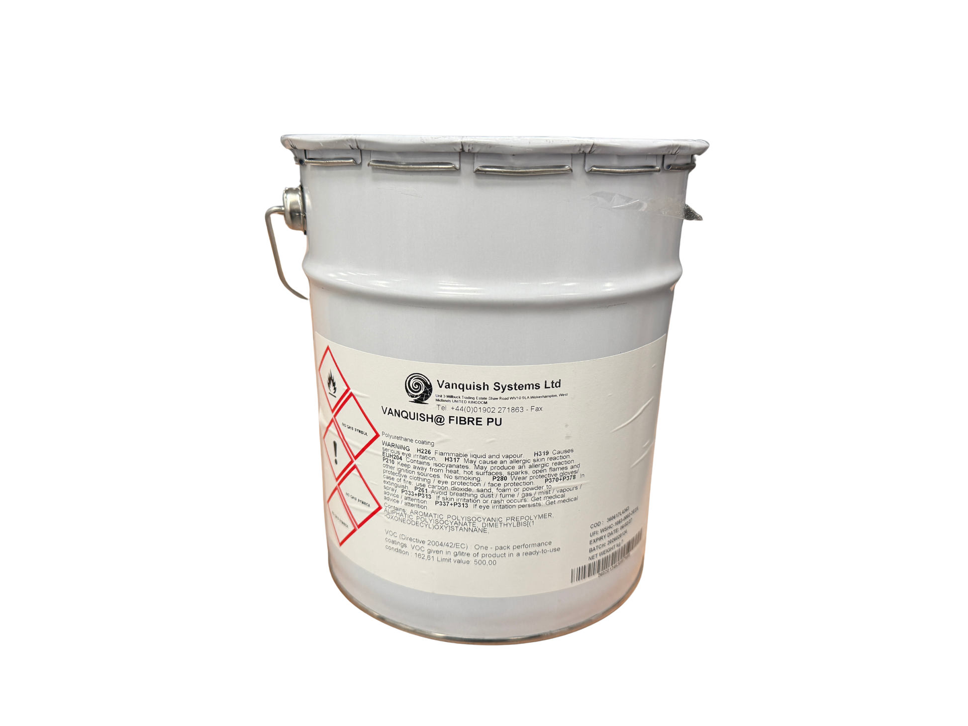 Fibre reinforced polyurethane roof coating 7kg flat roof waterproofing