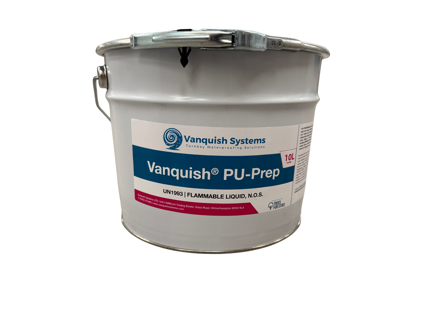 polyurethane roof primer 10L vanquish PU prep liquid waterproofing