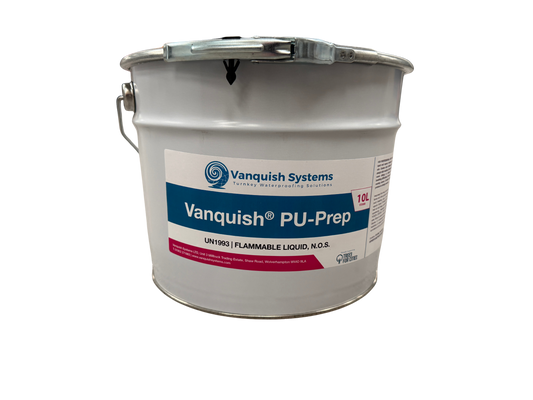 polyurethane roof primer 10L vanquish PU prep liquid waterproofing