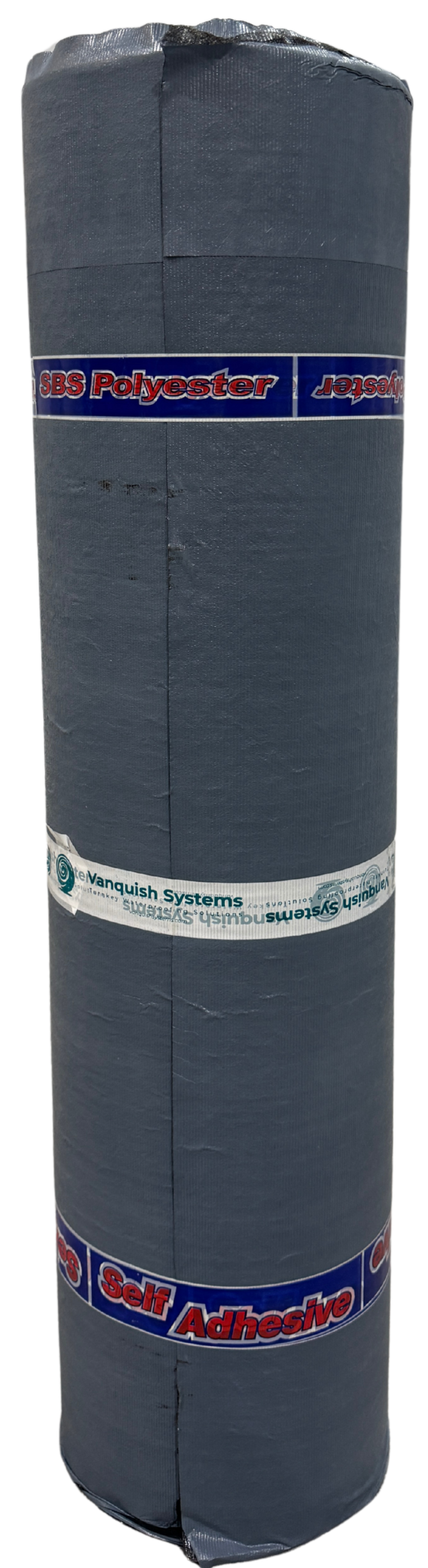 Self adhesive bituminous roofing membrane roll for flat roof waterproofing