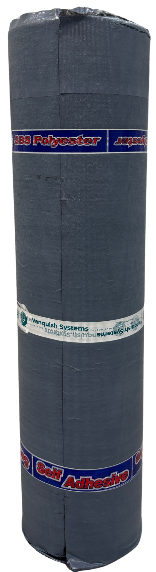 Self adhesive bituminous roofing membrane roll for flat roof waterproofing