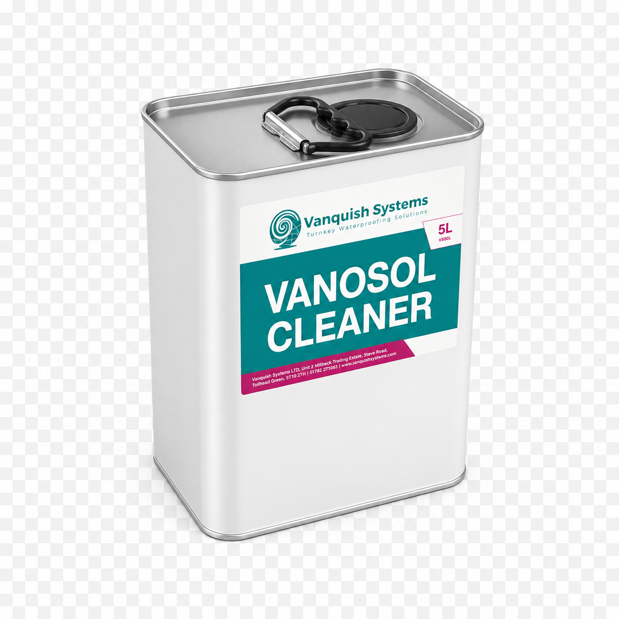 VaNoSol® Cleaner – Low-Odour Solvent Cleaner (5L)