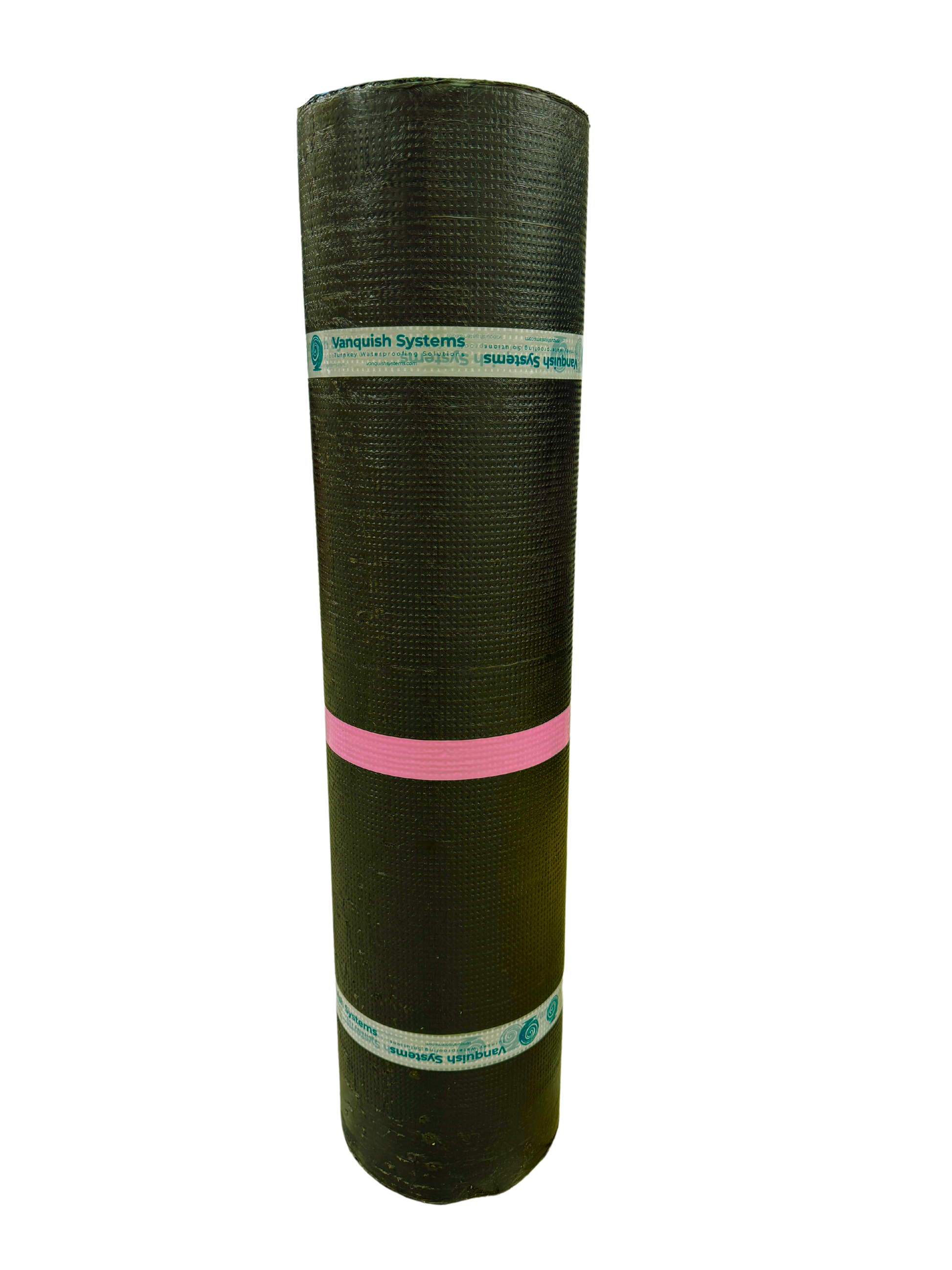 Bituminous roofing membrane roll for flat roof waterproofing