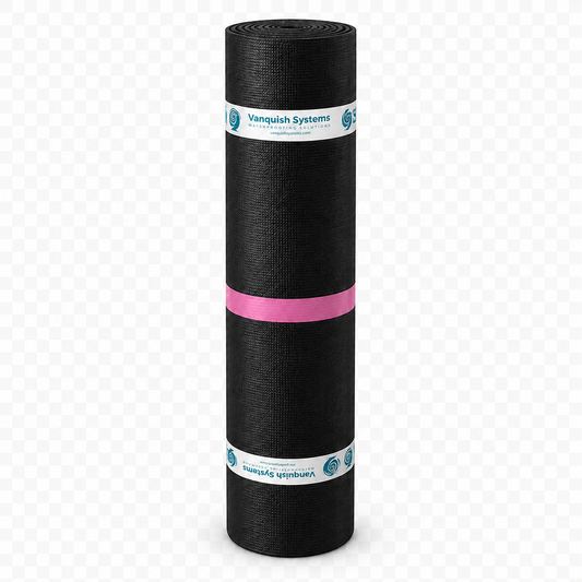 Vanquish® Pro Torch-On SBS Black Mineral Capsheet – 5kg (-10°C), 7.5m × 1m