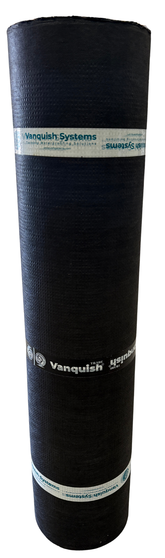 Bituminous roofing membrane roll for flat roof waterproofing