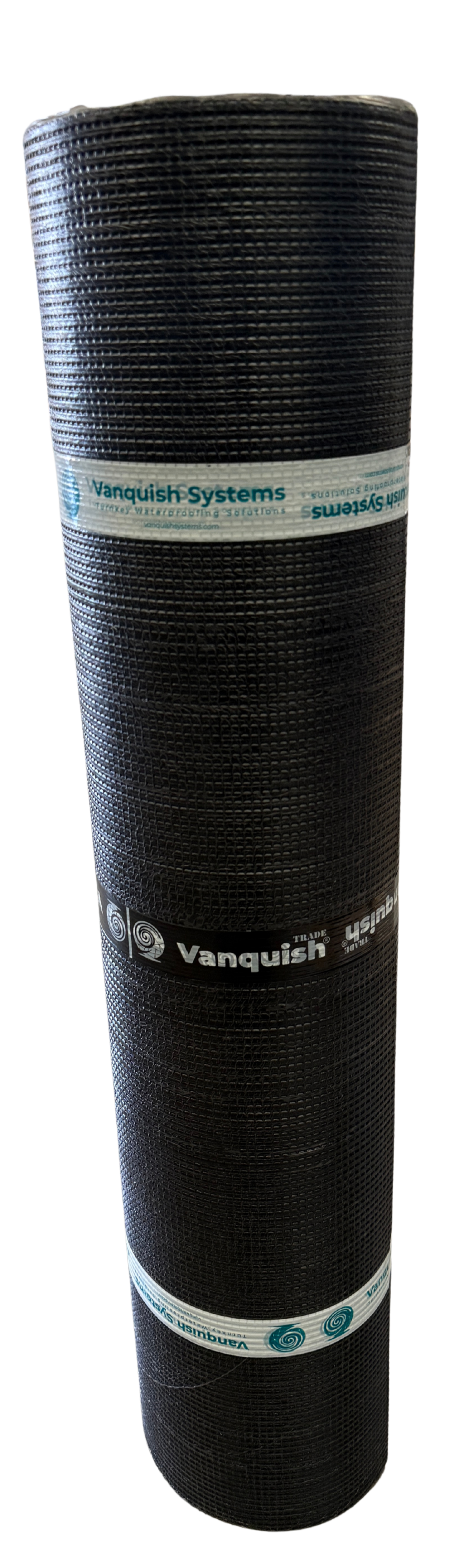 Bituminous roofing membrane roll for flat roof waterproofing