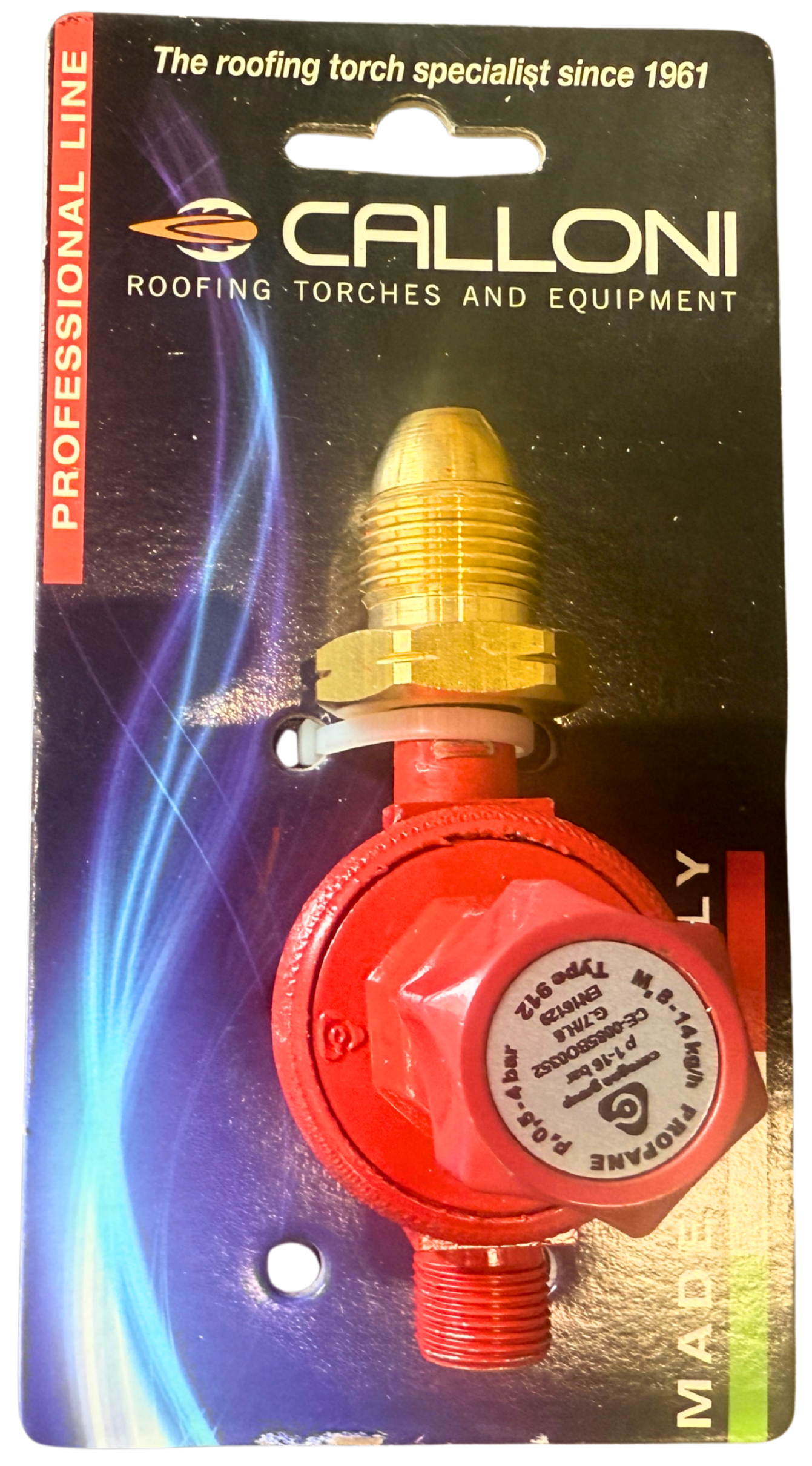 Calloni 0–4 Bar Propane Regulator