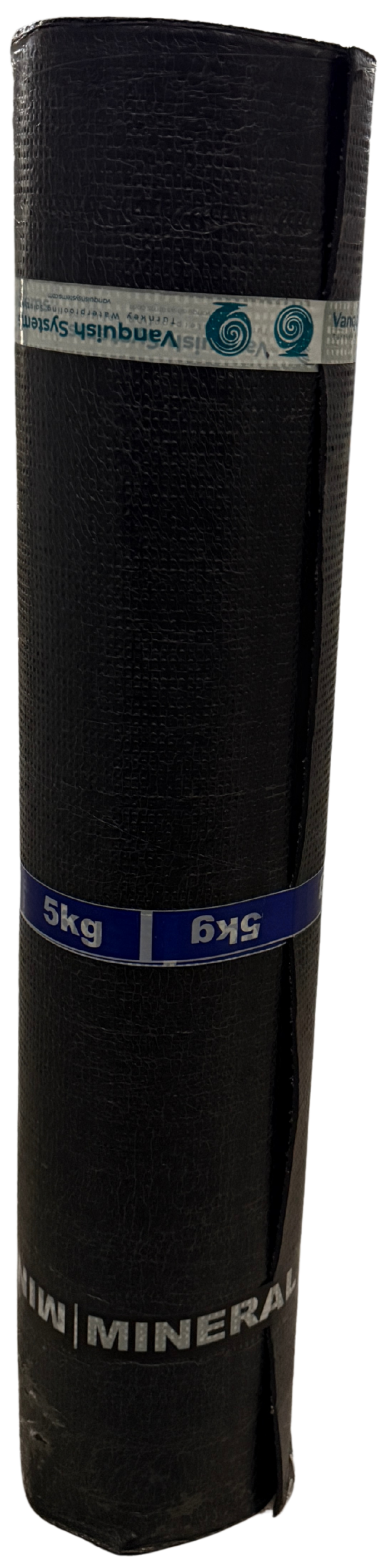 Bituminous roofing membrane roll for flat roof waterproofing