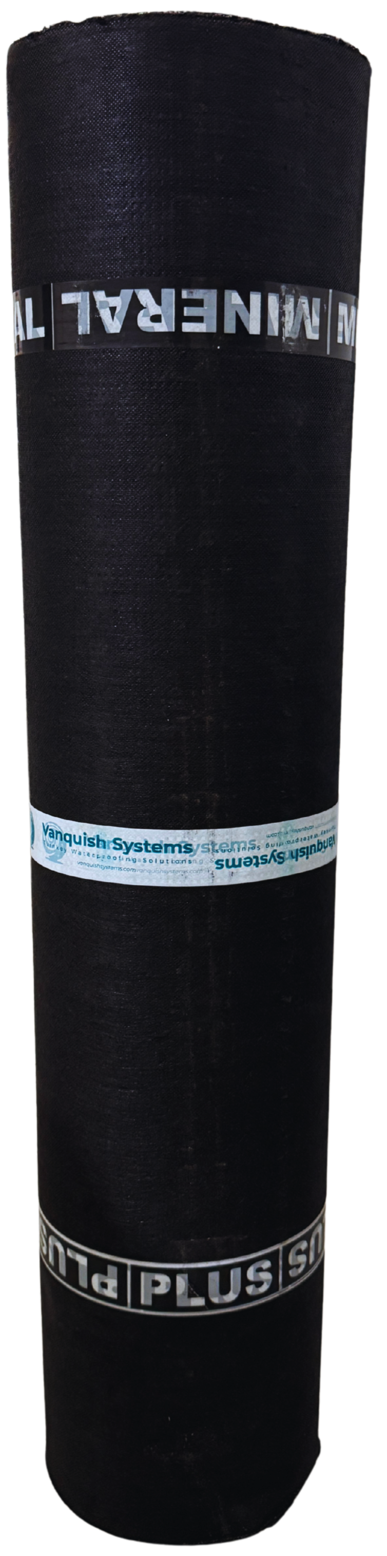 Bituminous roofing membrane roll for flat roof waterproofing