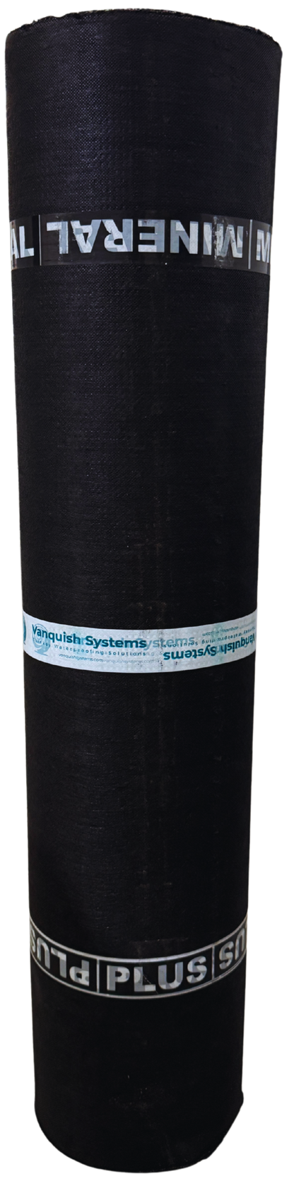 Bituminous roofing membrane roll for flat roof waterproofing