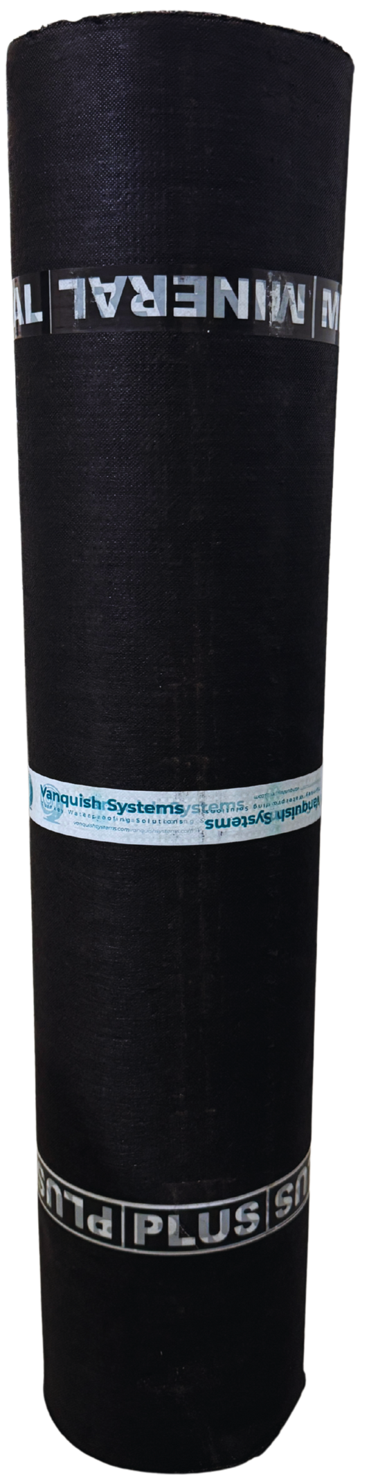 Bituminous roofing membrane roll for flat roof waterproofing